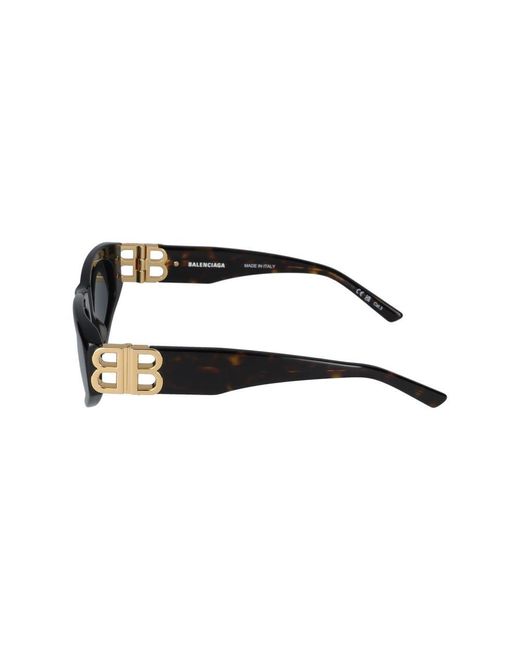 Balenciaga Sonnenbrille BB0095 S 002 Havanna Gold Green /19/135 in Black für Herren