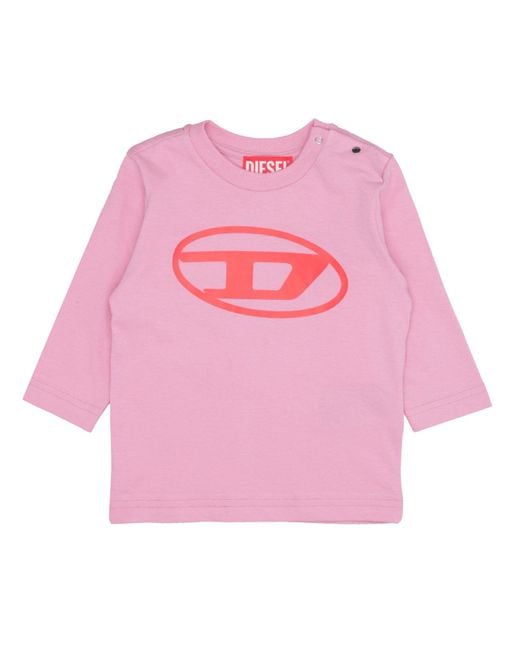 DIESEL T Shirts And Polos in Pink | Lyst UK