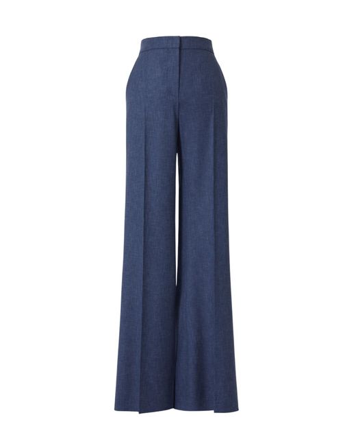 Max Mara Broek Blauw in het Blue