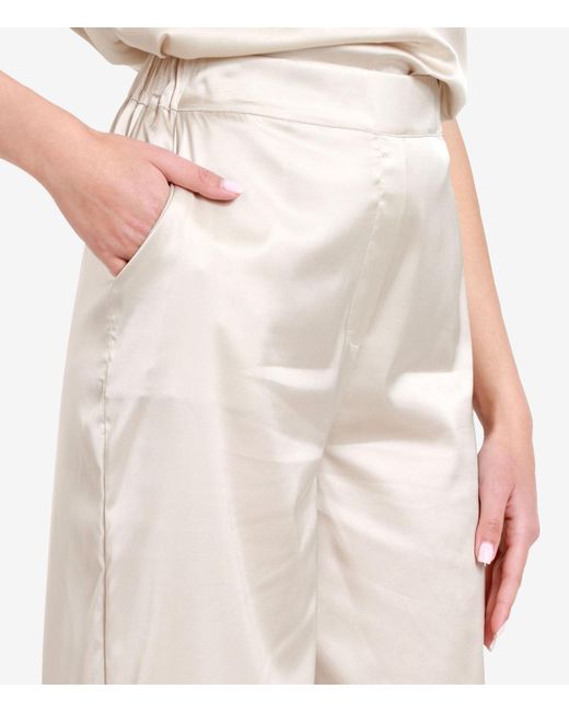Gran Sasso White Trousers