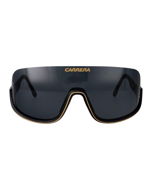 Carrera Blue Matte Polyamide Inj-Gril. Sunglasses