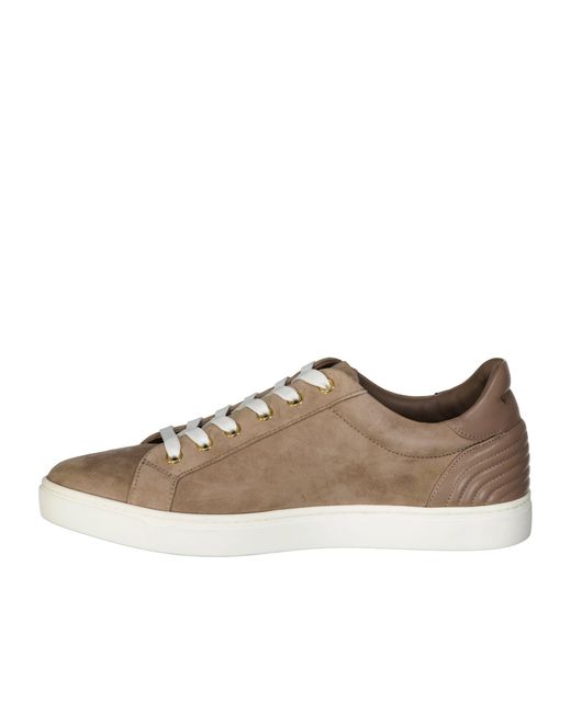 Dolce & Gabbana Brown Suede Sneakers for men