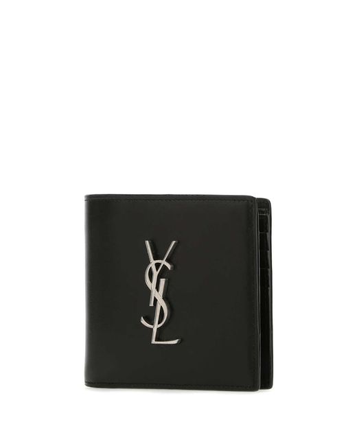 Saint Laurent Black Wallets for men