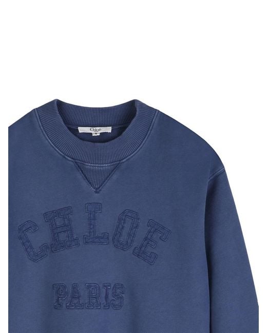 Chloé Blue Felpa