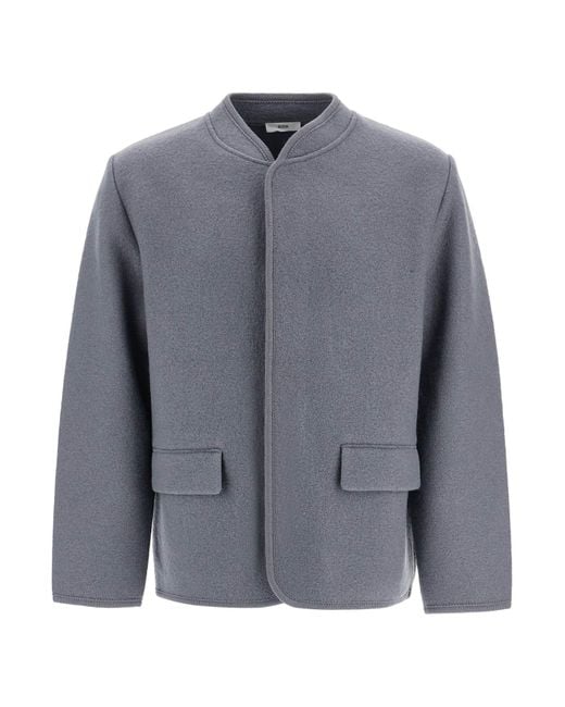 Rier Short Walker Mantel in Gray für Herren