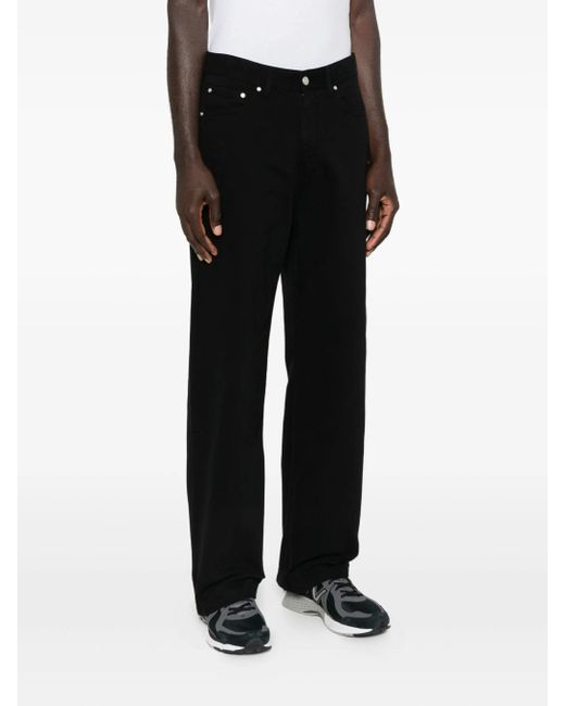 Arte' Black Back Pocket Graphic Pants