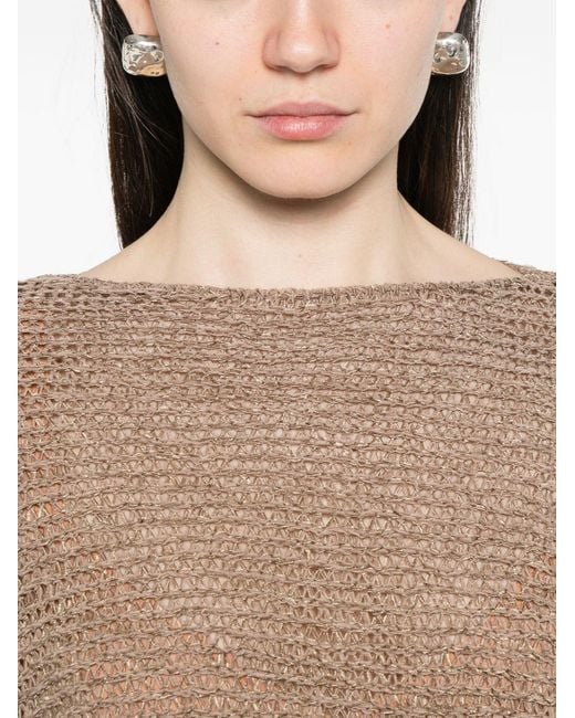 Base London Natural Cotton Blend Sweater