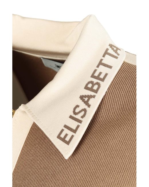 Elisabetta Franchi Natural Maglia Tricot