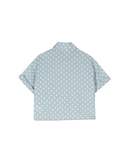 Aspesi Blue Short Sleeve Shirt