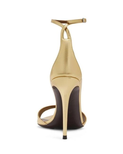 Giuseppe Zanotti Metallic Intriigo Strap 105