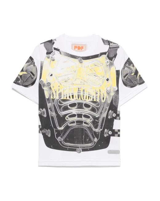 Maglietta Shield di PDF in Gray