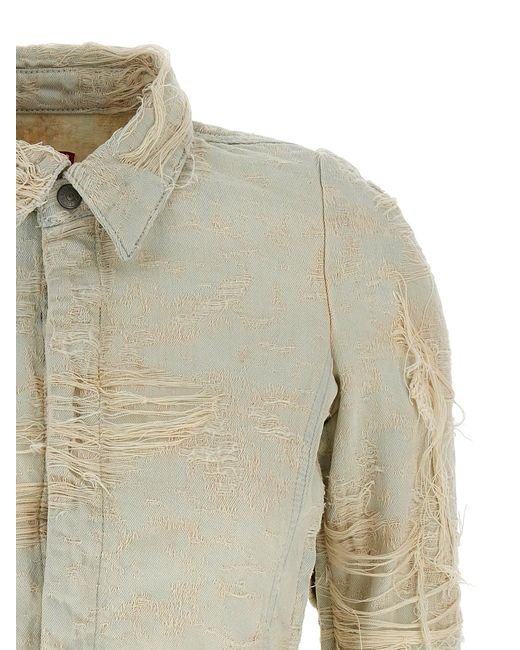 DIESEL 'de Madeline Fsg' Shirt in het White