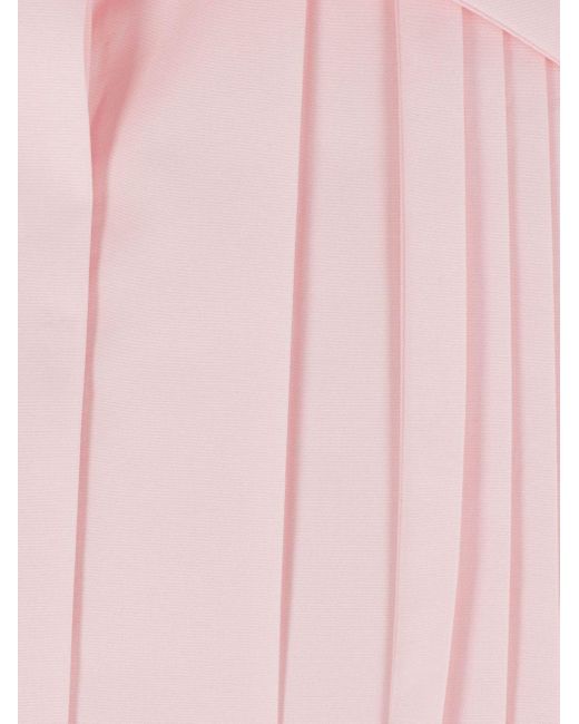 Loewe Pink Draped Cotton Shirt
