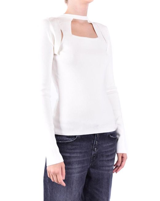 Dondup White Sweaters