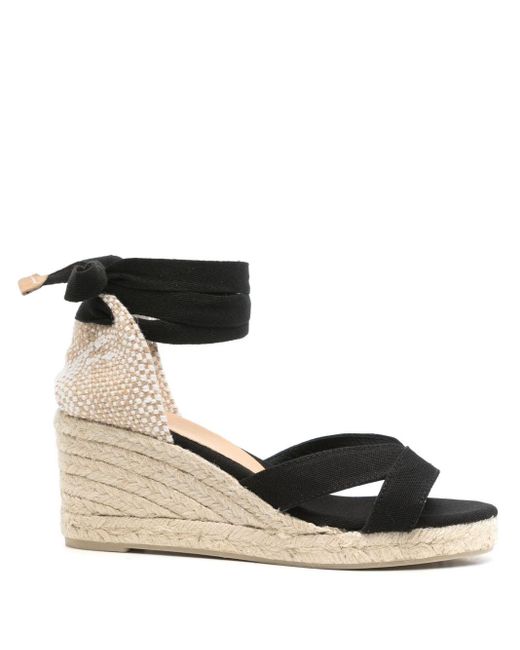Cataner Bailey Canvas Espadriles di Castaner in Black