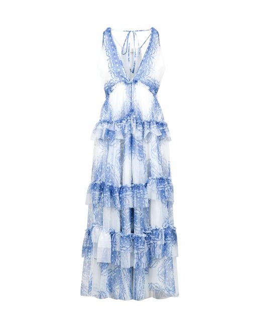 PHILOSOPHY BY LORENZO SERAFINI Blue Dresses