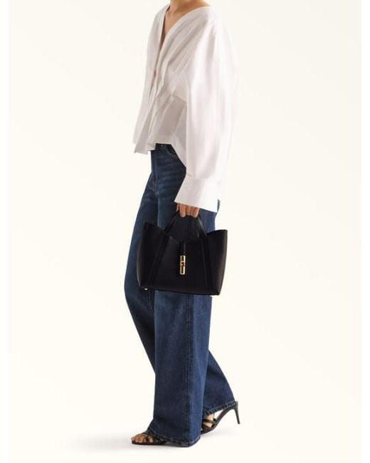 Furla Black Goccia S Tote