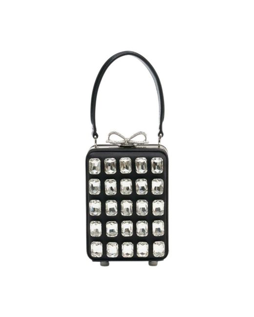 Self-Portrait Black Micro Crescent Bag