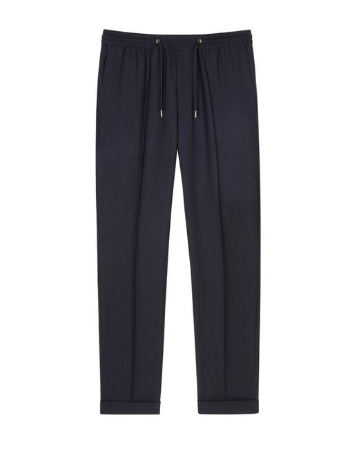 Paul Smith Blue Tailored Trousers With Relaxed Fit for men