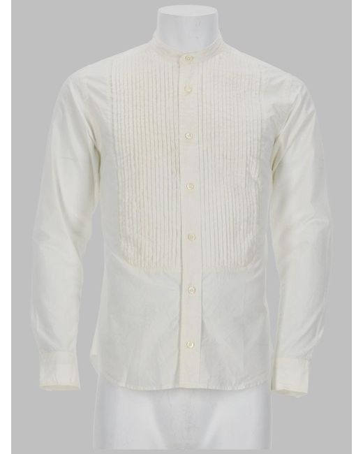 Zegna White Camicia for men