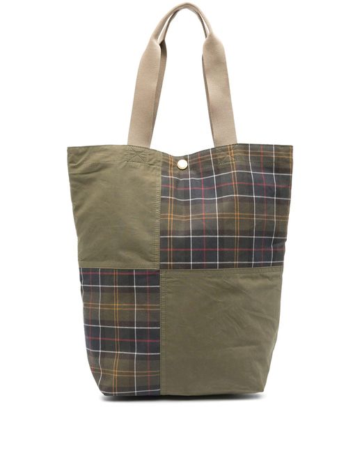 Barbour Transport Patchwork Tote Bag in het Multicolor