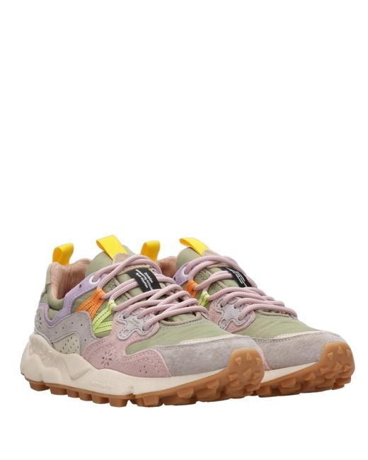 Flower Mountain Pink Sneakers