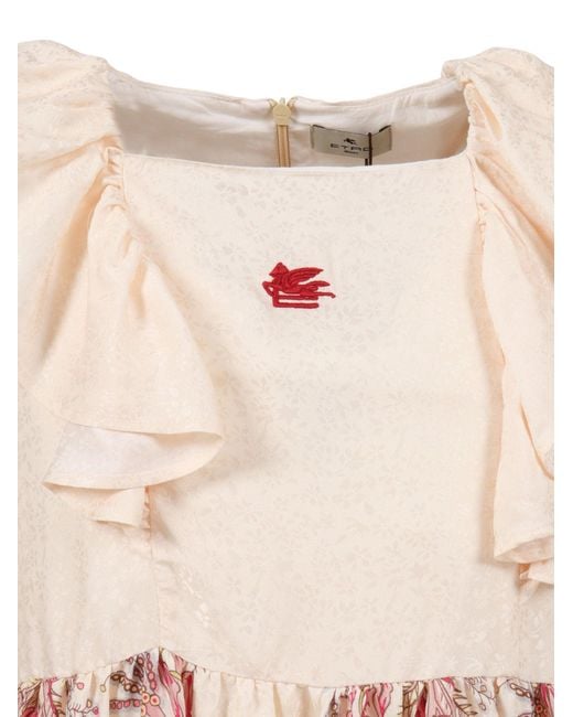 Etro Pink This Is The E.T.R. Wooden Dress