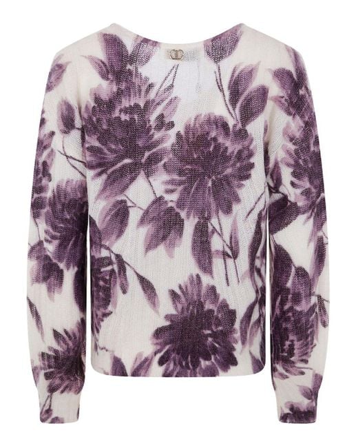 Twinset Purple Sweaters