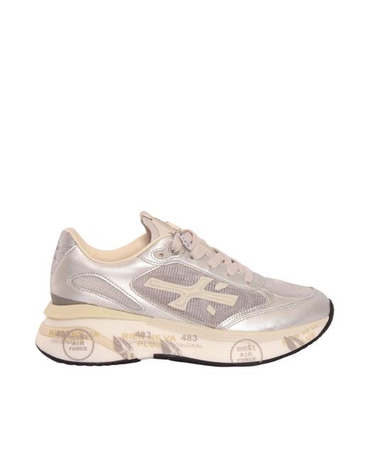 Premiata White Moerund Sneakers