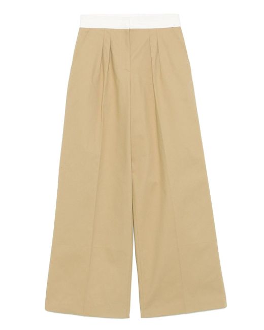 Officine Generale Natural Elia Pants Twill Cot Piedye