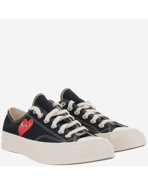 Comme des Garçons Blue Comme Des Garcons Comme Des Garçons X Converse Canvas Sneakers for men