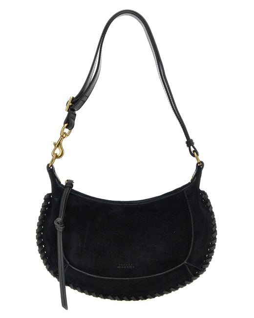 Isabel Marant Black 'Oskan Moon' Shoulder Bag