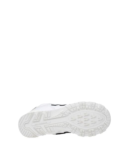 New Balance White Sneakers Juny Watanabe Uomo Pelle Bianco for men