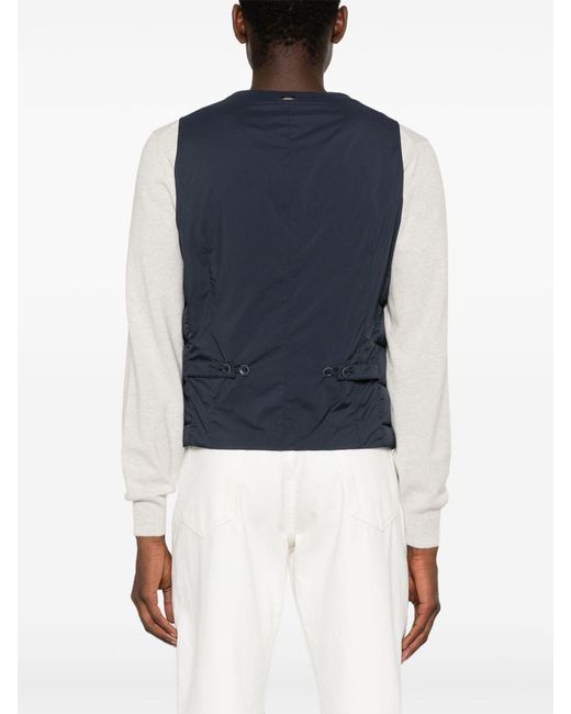 Herno Blue Il Panciotto Down Vest
