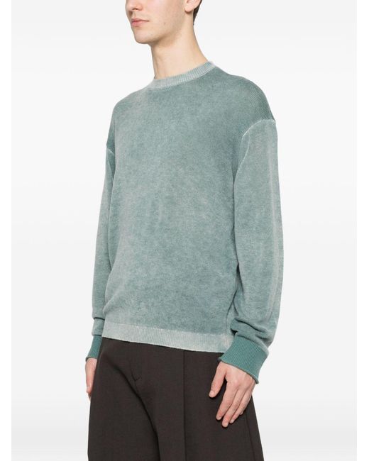 Emporio Armani Green Sweaters Clear