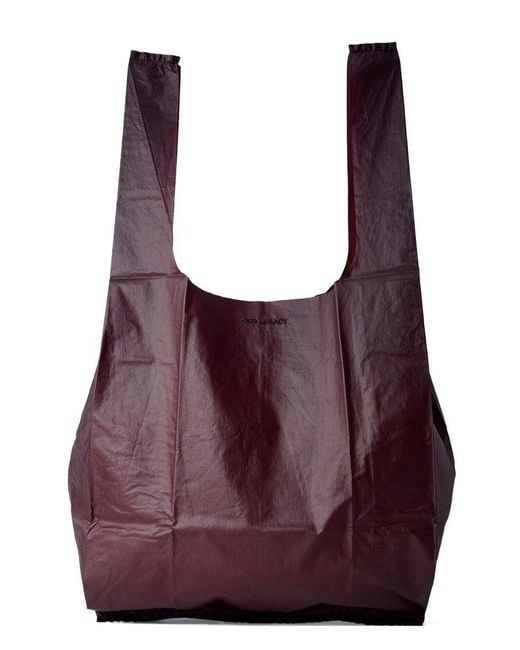 Our Legacy Purple Grocery Bag