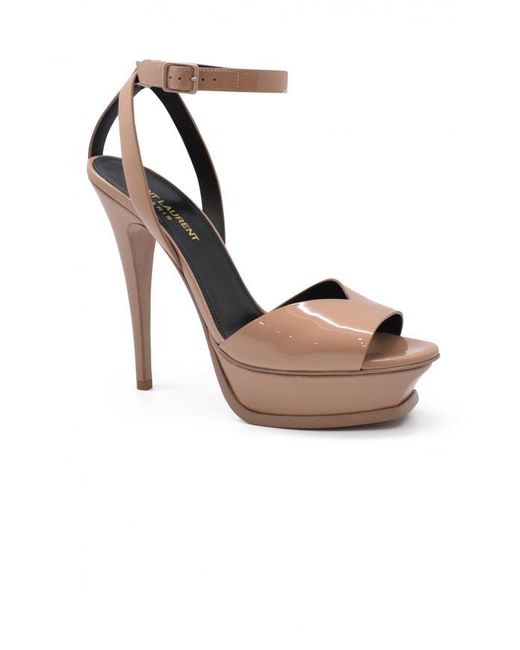 Saint Laurent Multicolor Tribute Lips Sandals