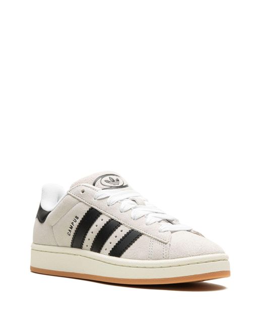 Adidas White Campus 00S Suede Sneakers