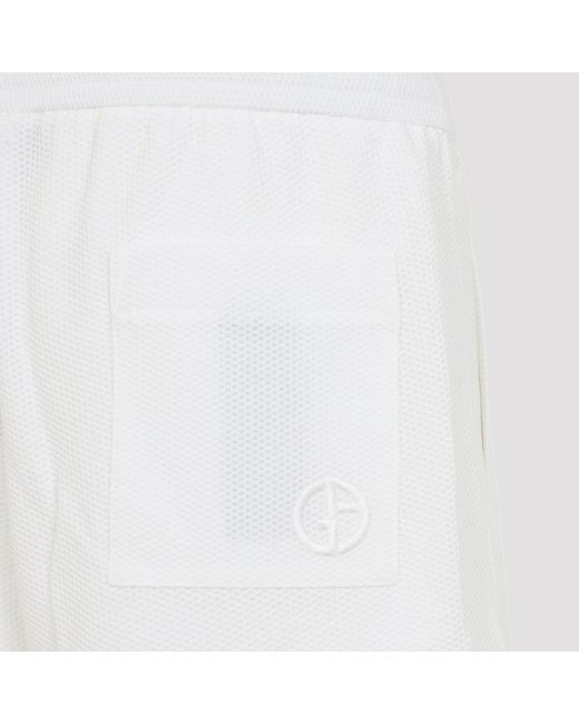 Giorgio Armani Bermudashort in het White voor heren