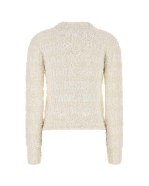 Balenciaga White Turtlenecks