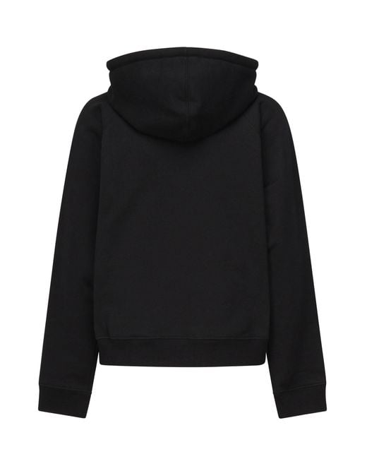 Chloé Black Schwarzer Hoodie Mit Kängurutasche