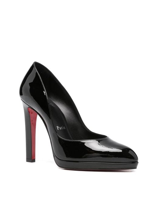Christian Louboutin Black Fannylove Patent Leather Pumps