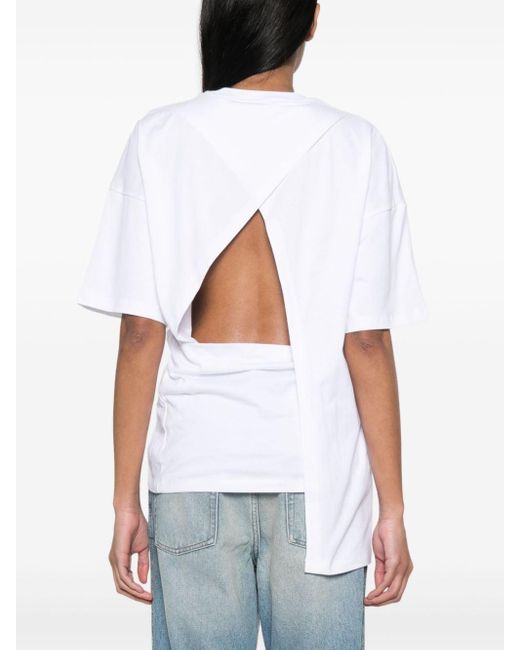 Top Gauchère de hombre de color White