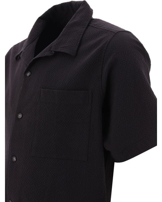 Camicia "Julio" di NN07 in Black da Uomo