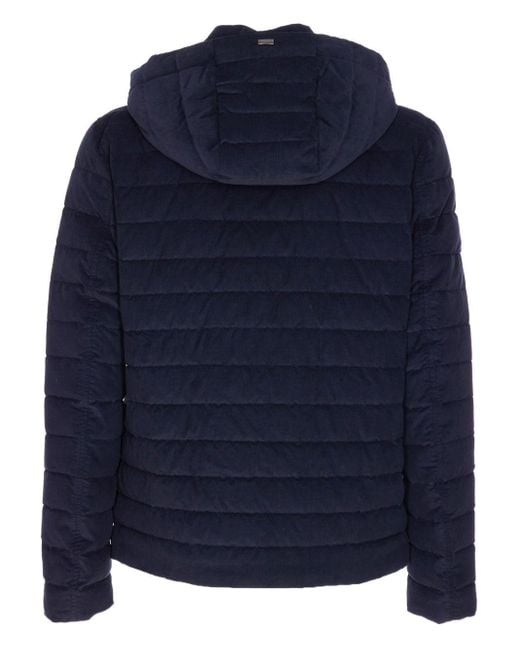Herno Blue Short Down Jacke
