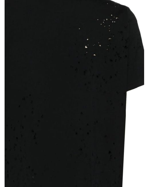 Amiri T-Shirt Met Logopatch in het Black voor heren