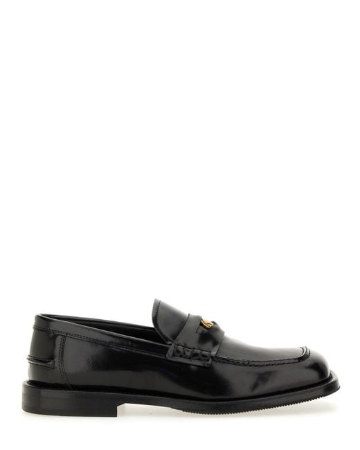 Moschino Black Moccasin "Berlin"