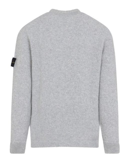 Stone Island Gray Sweaters for men