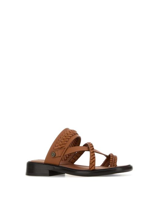 Burberry Brown Sandals