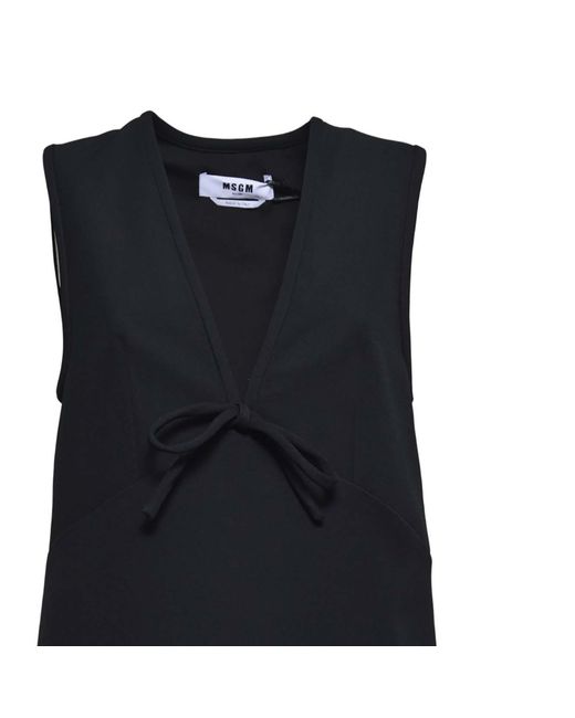 MSGM Bericht Jurken in het Black